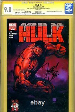 Hulk #1 CGC GRADED 9.8 Signature Series 1st appearance of Red Hulk variant
