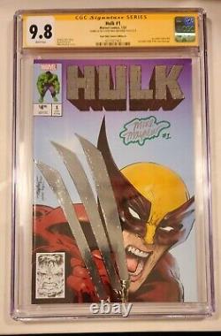 Hulk #1 CGC SIGNATURE SERIES 9.8 Mayhew #340 cover homage REMARQUE SKETCHED