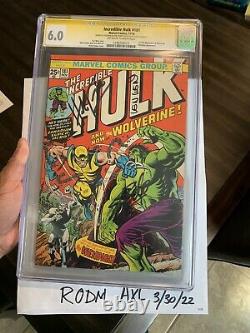 Hulk 181 CGC 6.0 Signature Series