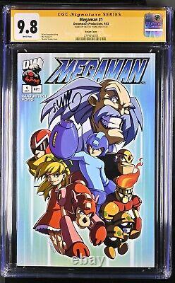 IDW CGC Signature Series Graded 9.8 Megaman #1 signed by Scottie Young