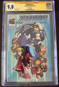 IDW CGC Signature Series Graded 9.8 Megaman #1 signed by Scottie Young