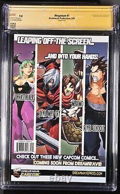 IDW CGC Signature Series Graded 9.8 Megaman #1 signed by Scottie Young
