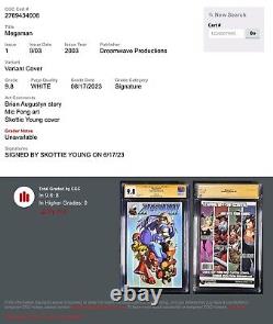 IDW CGC Signature Series Graded 9.8 Megaman #1 signed by Scottie Young