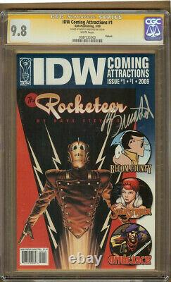 IDW Coming Attractions #1 CGC 9.8 Signature Series SS Signed BERKELEY BREATHED