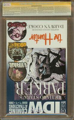 IDW Coming Attractions #1 CGC 9.8 Signature Series SS Signed BERKELEY BREATHED