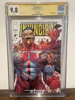 INVINCIBLE #1 OMNI-MAN Whatnot Kirkham CGC 9.8 Signature Series Robert Kirkman