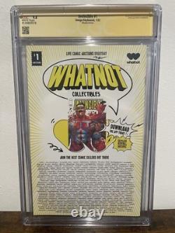 INVINCIBLE #1 OMNI-MAN Whatnot Kirkham CGC 9.8 Signature Series Robert Kirkman