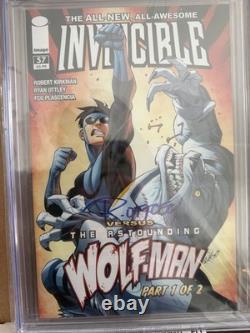INVINCIBLE #57 SIGNATURE SERIES CGC 9.6 SIGNED BY RYAN OTTLEY Open Offers