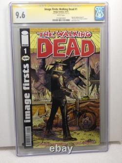 Image Firsts Walking Dead #1 2012 CGC 9.6 Signature Series Signed by Tony Moore