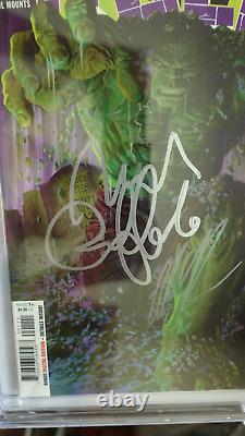 Immortal Hulk 1 CGC 9 8 Signed by Mark Ruffalo and Alex Ross-Signature Series