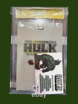 Immortal Hulk #17 CGC 9.8 SS Inhyuk Lee Virgin Variant Signed Marvel Comics