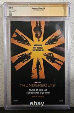 Immortal Thor #24 (2025) CGC 9.8 Signature Series Signed by Alex Ross