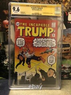 Incapable Trump #3 (2019 NYCC) CGC Signature Series Grade 9.6 LAST COPY