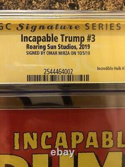 Incapable Trump #3 (2019 NYCC) CGC Signature Series Grade 9.6 LAST COPY