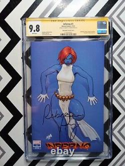 Inferno 1 REBECCA ROMIJN CGC 9.8 Signature Series NAKAYAMA VARIANT Mystique