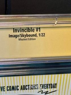 Invincible #1 CGC 9.8 SS Ryan Ottley Signed Whatnot Variant