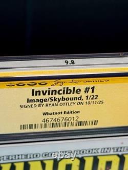 Invincible #1 CGC 9.8 SS Ryan Ottley Signed Whatnot Variant