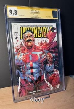 Invincible #1 CGC 9.8 Sig Series Ryan Ottley Signed Whatnot Variant