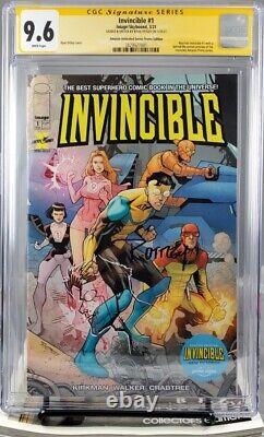 Invincible #1 CGC Signature Series 9.6 Signed & Sketched By Ryan Ottley