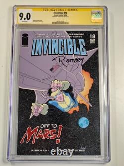 Invincible #18 (2004) CGC Signature Series 9.0 Ryan Ottley