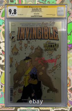 Invincible #19 Foil Blind Bag Variant Signed by Ryan Ottley CGC SS 9.8
