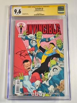 Invincible #3 CGC SS 9.6 NM+ 2003 Image Signed Ottley