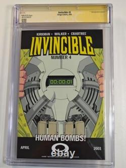 Invincible #3 CGC SS 9.6 NM+ 2003 Image Signed Ottley