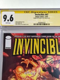 Invincible #47 (2007) CGC Signature Series 9.6 Ryan Ottley