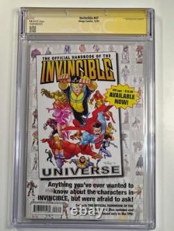 Invincible #47 (2007) CGC Signature Series 9.6 Ryan Ottley