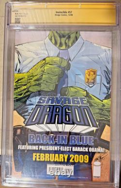 Invincible #57 Signature Series Cgc 9.4 Signed By Ryan Ottley