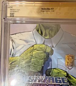 Invincible #57 Signature Series Cgc 9.4 Signed By Ryan Ottley