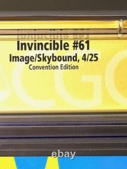 Invincible #61 CGC 9.8 SS Ryan Ottley Sig Convention Exclusive Conquest