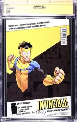 Invincible #81 CGC SS 9.4 Signed Ryan Ottley 2011