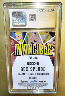 Invincible LACC Exclusive CGC Signature Series Mystery Card AUTO By Ryan Ottley