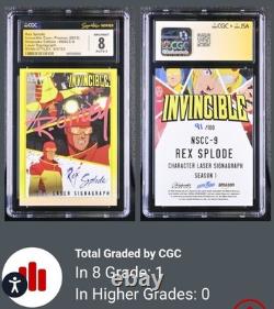 Invincible LACC Exclusive CGC Signature Series Mystery Card AUTO By Ryan Ottley