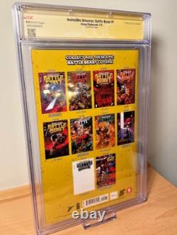 Invincible Universe Battle Beast #1 CGC 9.9 Signature Series SS R Ottley