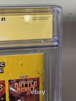 Invincible Universe Battle Beast #1 CGC 9.9 Signature Series SS R Ottley