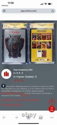 Invincible Universe Battle Beast #1 CGC 9.9 Signature Series SS R Ottley