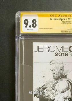 Jerome Opena 2019 Sketchbook Signed Cgc Signature Series 9.8 Deadpool Cable