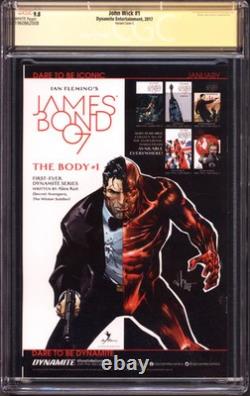 John Wick (2017 Dynamite) # 1 CGC Signature Series CGC 9.8 Variant Cover C Sig