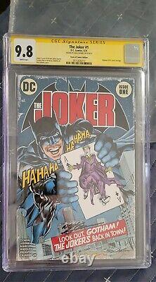 Joker #1 Neal Adams Exclusive CGC 9.8 Signature Series Comic