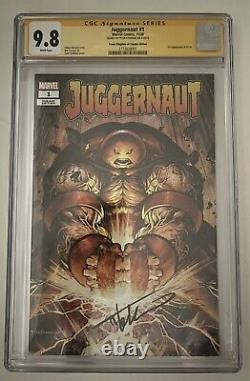 Juggernaut #1 CGC 9.8 Signature Series Tyler Kirkham Variant Marvel Comics X-men