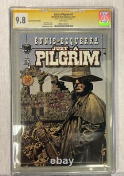Just A Pilgrim #1 CGC 9.8 Signature Series Garth Ennius Black Bull Ent. 2001