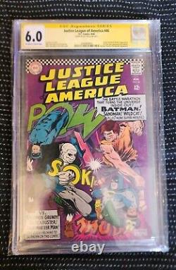 Justice League of America #46 1966 CGC 6.0 Signature Series Top POP! Rare