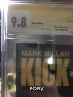 Kick-Ass 2 #7 CGC 9.8 Signature Series Signed & Sketched By John Romita Jr