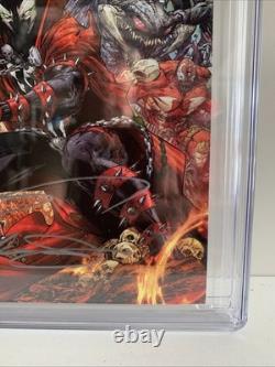 King Spawn #1 CGC 9.4 Signature Series Adelso Corona & Brett Booth Image Comics