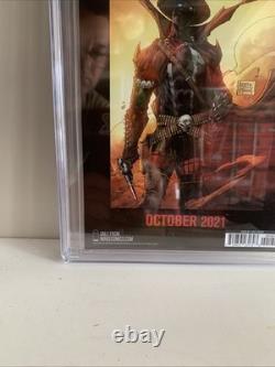 King Spawn #1 CGC 9.4 Signature Series Adelso Corona & Brett Booth Image Comics