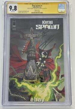King Spawn #1? CGC 9.8? Signature Series Signed By Donny Cates & Philip Tan