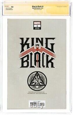 King in Black #1 Variant Cover CGC 9.8 Signature Series Tyler Kirkham x2 Marvel