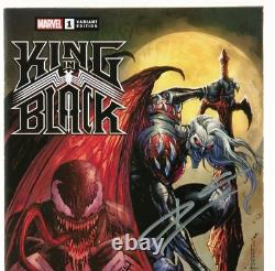 King in Black #1 Variant Cover CGC 9.8 Signature Series Tyler Kirkham x2 Marvel